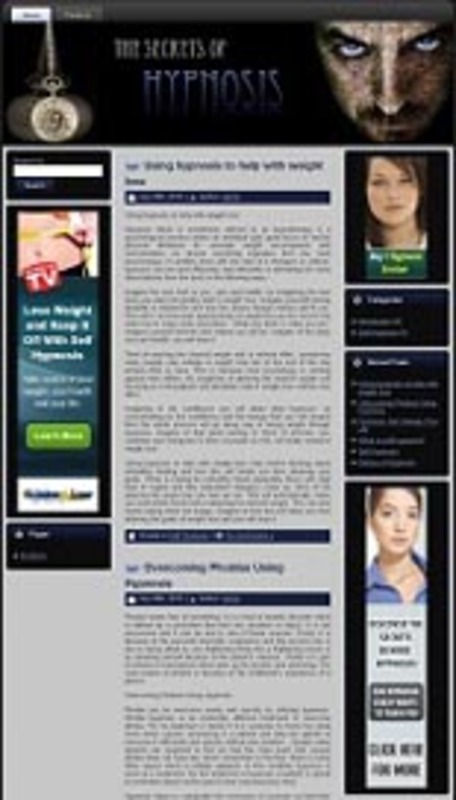 Product picture Hypnosis Niche Blog with (PLR)