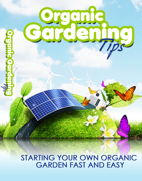 Product picture Organic Gardening Tips with (MRR)